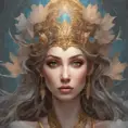 Alluring matte portrait of the beautiful goddess Ker in the style of Stefan Kostic, 8k, Highly Detailed, Intricate, Realistic, Sharp Focus, Volumetric Lighting, Fantasy, Elegant by Stanley Artgerm Lau, Alphonse Mucha, WLOP