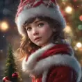 A Christmas Miracle, 8k, Highly Detailed, Magical, Stunning, Photo Realistic, Sharp Focus, Volumetric Lighting, Fantasy by Stanley Artgerm Lau