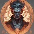 Matte portrait of a fierce Hades, god of the underworld, 4k, Highly Detailed, Hyper Detailed, Powerful, Artstation, Vintage Illustration, Digital Painting, Sharp Focus, Smooth, Concept Art by Stanley Artgerm Lau, Alphonse Mucha, Greg Rutkowski