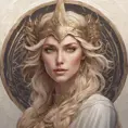 Alluring matte portrait of the beautiful norse goddess Freyja in the style of Stefan Kostic, 8k, Highly Detailed, Intricate, Realistic, Sharp Focus, Volumetric Lighting, Fantasy, Elegant by Stanley Artgerm Lau, Alphonse Mucha, WLOP