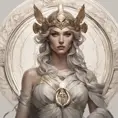 Alluring matte portrait of the beautiful Athena with daggers, 8k, Highly Detailed, Intricate, Realistic, Sharp Focus, Volumetric Lighting, Fantasy, Elegant by Stanley Artgerm Lau, Alphonse Mucha, WLOP