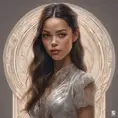 Alluring matte portrait of a beautiful Olivia Rodrigo in the style of Stefan Kostic, 8k, Highly Detailed, Intricate, Half Body, Realistic, Sharp Focus, Volumetric Lighting, Fantasy, Elegant by Stanley Artgerm Lau, Greg Rutkowski