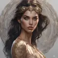 Alluring matte portrait of a beautiful Sofia Resing in the style of Stefan Kostic, 8k, Highly Detailed, Intricate, Half Body, Realistic, Sharp Focus, Volumetric Lighting, Fantasy, Elegant by Stanley Artgerm Lau, Greg Rutkowski