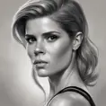 Alluring matte portrait of a beautiful Kate Mara in the style of Stefan Kostic, 8k, Highly Detailed, Intricate, Half Body, Realistic, Sharp Focus, Volumetric Lighting, Fantasy, Elegant by Stanley Artgerm Lau, Greg Rutkowski