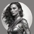 Alluring matte portrait of a Gal Gadot Rodrigo in the style of Stefan Kostic, 8k, Highly Detailed, Intricate, Half Body, Realistic, Sharp Focus, Volumetric Lighting, Fantasy, Elegant by Stanley Artgerm Lau, Greg Rutkowski