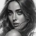 Alluring matte portrait of a beautiful Ana de Armas from James Bond in the style of Stefan Kostic, 8k, Highly Detailed, Intricate, Half Body, Realistic, Sharp Focus, Volumetric Lighting, Fantasy, Elegant by Stanley Artgerm Lau, Greg Rutkowski