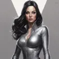 Alluring matte portrait of a beautiful Laura Kinney from Xmen in the style of Stefan Kostic, 8k, Highly Detailed, Intricate, Half Body, Realistic, Sharp Focus, Volumetric Lighting, Fantasy, Elegant by Stanley Artgerm Lau, Greg Rutkowski