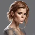 Alluring matte portrait of a beautiful Kate Mara in the style of Stefan Kostic, 8k, Highly Detailed, Intricate, Half Body, Realistic, Sharp Focus, Volumetric Lighting, Fantasy, Elegant by Stanley Artgerm Lau, Greg Rutkowski