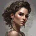 Alluring matte portrait of a beautiful Sol Rodríguez in the style of Stefan Kostic, 8k, Highly Detailed, Intricate, Half Body, Realistic, Sharp Focus, Volumetric Lighting, Fantasy, Elegant by Stanley Artgerm Lau, Greg Rutkowski