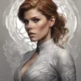 Alluring matte portrait of a beautiful Kate Mara in the style of Stefan Kostic, 8k, Highly Detailed, Intricate, Half Body, Realistic, Sharp Focus, Volumetric Lighting, Fantasy, Elegant by Stanley Artgerm Lau, Greg Rutkowski