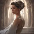 Alluring matte portrait of a beautiful Sophia Esperanza in the style of Stefan Kostic, 8k, Highly Detailed, Intricate, Half Body, Realistic, Sharp Focus, Volumetric Lighting, Fantasy, Elegant by Stanley Artgerm Lau, Greg Rutkowski