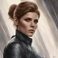 Alluring matte portrait of a beautiful Kate Mara in the style of Stefan Kostic, 8k, Highly Detailed, Intricate, Half Body, Realistic, Sharp Focus, Volumetric Lighting, Fantasy, Elegant by Stanley Artgerm Lau, Greg Rutkowski