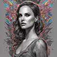 Natalie Portman, colorful painting on grey scale face, powerful, magic, thunders, dramatic lighting, intricate tattoos, wild, highly detailed, digital painting, artstation, concept art, smooth, sharp focus, illustration, art by artgerm and greg rutkowski and alphonse mucha, footage, 4k, Hyper Detailed