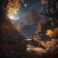 Portrait of a fall we felled in the moonlight, Highly Detailed, Intricate, Cinematic Lighting, Unreal Engine, Radiant, Fantasy