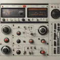 Soviet control panel for space craft designed by Dieter Rams, 8k, Highly Detailed, Vintage Illustration, Sharp Focus, Smooth, Octane Render