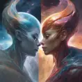 Multiple universes clashing, Atmospheric, Stunning by Stanley Artgerm Lau