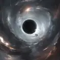 Multiple universes clashing with a black hole, Atmospheric, Stunning by WLOP