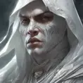 close up white ghost, 4k, Highly Detailed, Hyper Detailed, Powerful, Artstation, Vintage Illustration, Digital Painting, Elden Ring, Sharp Focus, Smooth, Concept Art by Stanley Artgerm Lau