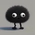 studio ghibli soot sprite, Photo Realistic
