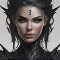 Alluring matte portrait of a fierce beautiful Lyx in black, 8k, Highly Detailed, Intricate, Half Body, Realistic, Sharp Focus, Volumetric Lighting, Fantasy, Elegant by Stanley Artgerm Lau, WLOP, Stefan Kostic