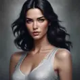 Alluring matte portrait of a beautiful Odette Annable in the style of Stefan Kostic, 8k, Highly Detailed, Intricate, Half Body, Realistic, Sharp Focus, Volumetric Lighting, Fantasy, Elegant by Stanley Artgerm Lau, Greg Rutkowski