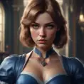 Alluring matte portrait of a beautiful Alice from Resident Evil in the style of Stefan Kostic, 8k, Highly Detailed, Intricate, Half Body, Realistic, Sharp Focus, Volumetric Lighting, Fantasy, Elegant by Stanley Artgerm Lau, Greg Rutkowski