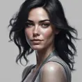 Alluring matte portrait of a beautiful Odette Annable in the style of Stefan Kostic, 8k, Highly Detailed, Intricate, Half Body, Realistic, Sharp Focus, Volumetric Lighting, Fantasy, Elegant by Stanley Artgerm Lau, Greg Rutkowski