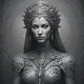 Alluring highly detailed matte portrait of a beautiful wraith in the style of Stefan Kostic, 8k, High Definition, Highly Detailed, Intricate, Half Body, Realistic, Sharp Focus, Fantasy, Elegant