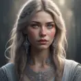 Alluring highly detailed matte portrait of a beautiful nordic girl in the style of Stefan Kostic, 8k, High Definition, Highly Detailed, Intricate, Half Body, Realistic, Sharp Focus, Fantasy, Elegant