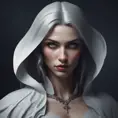 Alluring highly detailed matte portrait of a beautiful caped vampire in the style of Stefan Kostic, 8k, High Definition, Highly Detailed, Intricate, Half Body, Realistic, Sharp Focus, Fantasy, Elegant