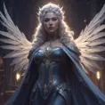 Queen of the night, 8k, Hyper Detailed, Trending on Artstation, Matte Painting, Sharp Focus, Volumetric Lighting, Concept Art by Stanley Artgerm Lau