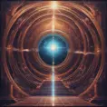 Gateway portal cosmic mystic etheral alchemy flow, Futuristic, Sci-Fi