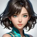 Anime portrait of A2, Highly Detailed, Intricate, Artstation, Beautiful, Digital Painting, Sharp Focus, Concept Art, Elegant by Stanley Artgerm Lau