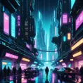 Detailed illustration of a cyberpunk Beneath a Steel Sky city at night, 8k, Intricate Details, Epic, Comic, Sharp Focus, Beautifully Lit by Alena Aenami