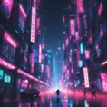 Cyberpunk city, Highly Detailed, Intricate Artwork, Minimalism, Photo Realistic, Fantasy by Alena Aenami