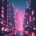 Cyberpunk city, Highly Detailed, Intricate Artwork, Minimalism, Photo Realistic, Fantasy by Alena Aenami