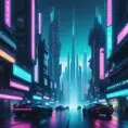 Cyberpunk city, Highly Detailed, Intricate Artwork, Minimalism, Photo Realistic, Fantasy by Alena Aenami