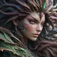 Alluring matte portrait of a fierce Sarah Kerrigan , 8k, Highly Detailed, Intricate, Half Body, Realistic, Sharp Focus, Volumetric Lighting, Fantasy, Elegant by Stanley Artgerm Lau