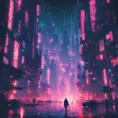 Detailed illustration of a cyberpunk Beneath a Steel Sky city at night, 8k, Intricate Details, Epic, Comic, Sharp Focus, Beautifully Lit by Alena Aenami