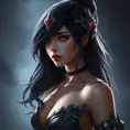 Alluring matte portrait of a beautiful Fiora from League of Legends in the style of Stefan Kostic, 8k, High Definition, Highly Detailed, Intricate, Half Body, Realistic, Sharp Focus, Fantasy, Elegant