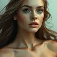 Alluring matte portrait of a stunningly beautiful woman, 8k, Ultra Detailed, Perfect Face, Matte Painting, Photo Realistic