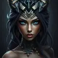 Alluring matte portrait of a beautiful Nidalee from League of Legends in the style of Stefan Kostic, 8k, High Definition, Highly Detailed, Intricate, Half Body, Realistic, Sharp Focus, Fantasy, Elegant