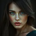 Alluring portrait of a stunningly beautiful woman, 8k, Ultra Detailed, Half Body, Perfect Face, Matte Painting, Photo Realistic