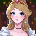 A matte portrait of a disney princess, 4k, 8k, Highly Detailed, Anime, Cartoon