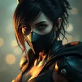 Allurning matte portrait of a beautiful Cassandra Cain from Batman, 8k, Highly Detailed, Alluring, Artstation, Bokeh effect, Sharp Focus, Volumetric Lighting, Concept Art by Stanley Artgerm Lau, Greg Rutkowski