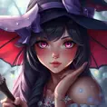 Alluring portrait of Kiki the witch in the style of Stefan Kostic, 4k, 4k resolution, 8k, Highly Detailed, Hyper Detailed, Beautiful, Digital Painting, Sharp Focus, Anime, Fantasy by Stanley Artgerm Lau