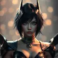 Allurning matte portrait of a beautiful Cassandra Cain from Batman, 8k, Highly Detailed, Alluring, Artstation, Bokeh effect, Sharp Focus, Volumetric Lighting, Concept Art by Stanley Artgerm Lau, Greg Rutkowski