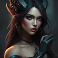 Alluring matte portrait of a beautiful Vex from League of Legends in the style of Stefan Kostic, 8k, High Definition, Highly Detailed, Intricate, Half Body, Realistic, Sharp Focus, Fantasy, Elegant