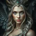 Alluring matte portrait of the beautiful norse goddess Freyja in the style of Stefan Kostic, 8k, Highly Detailed, Intricate, Realistic, Sharp Focus, Volumetric Lighting, Fantasy, Elegant by Stanley Artgerm Lau, Alphonse Mucha, WLOP