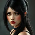 Alluring portrait of Tifa Lockhart, Highly Detailed, Beautiful, Photo Realistic, Sharp Focus, Elegant